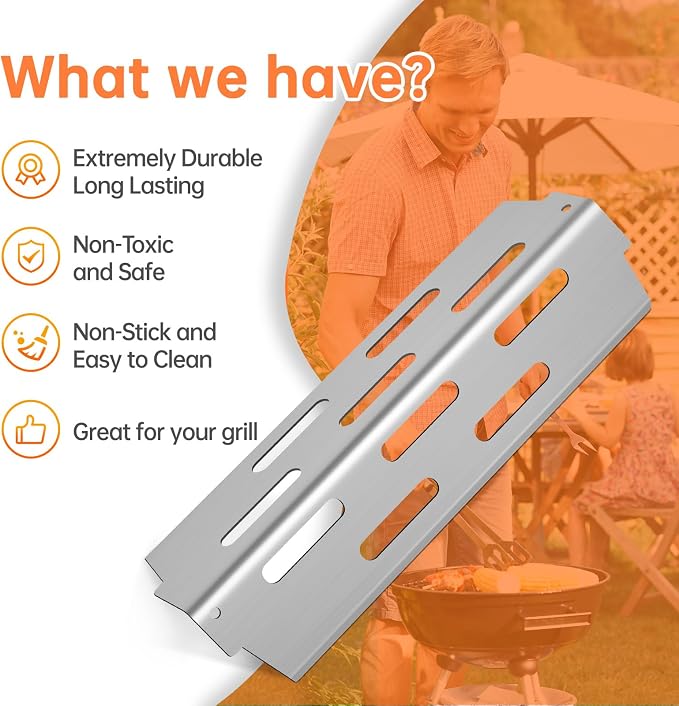 Stainless Steel Grill Flavorizer Bar Heat Plates - Image 4