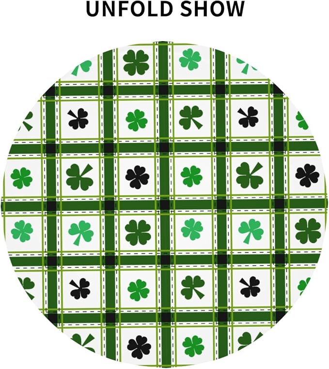 St Patrick's Day Round Tablecloth - Image 4