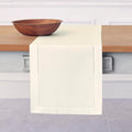 Solino Home Ivory Table Runner 120 Inches Long by SolinoHome