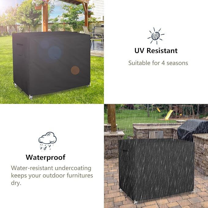 Bitubi 36 Inch Outdoor Prep Table Cover - Image 6