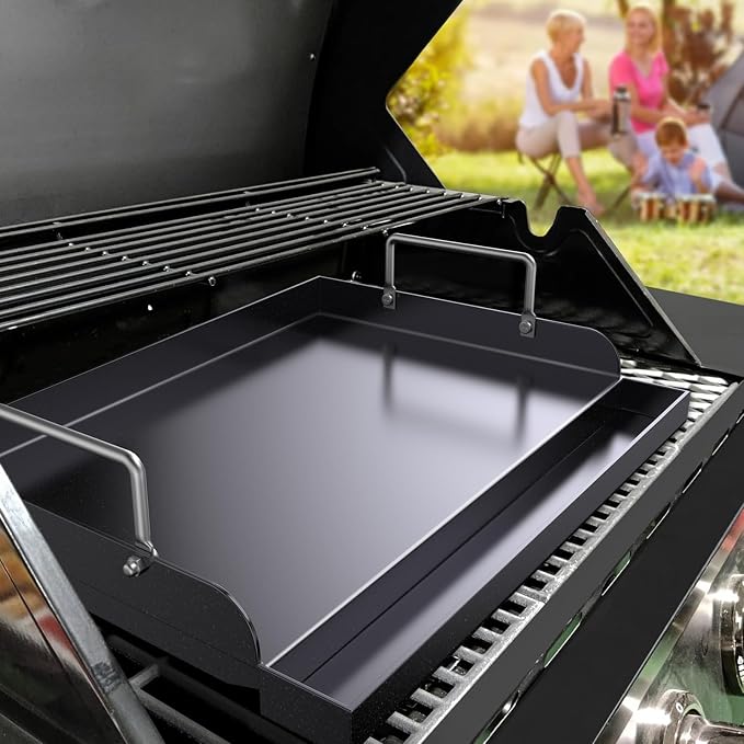 Nonstick Cast Iron Griddle for Gas Grill Nanoceramic Stove Top Griddle for Gas - Image 8