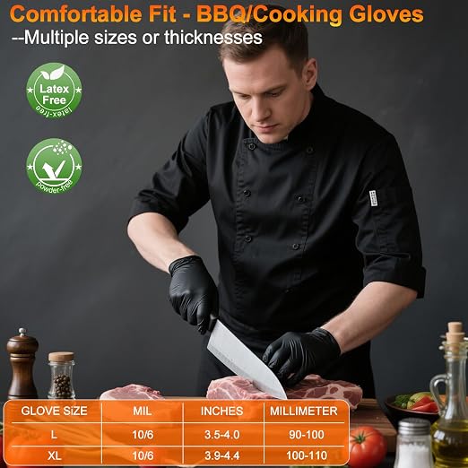 BBQ Gloves for Cooking Baking Grilling - Image 8