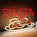 JFLLamp Pasta Neon Signs for Wall Decor Neon Lights for Bedroom Led Business by JFLLamp