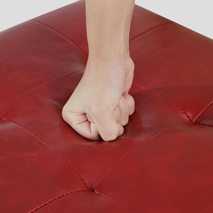 Homebeez Storage Ottoman Footrest Stool - Image 6