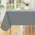 Smiry Square Table Cloth 60x60 Inch, Waterproof Wipeable Vinyl Tablecloths by Smiry