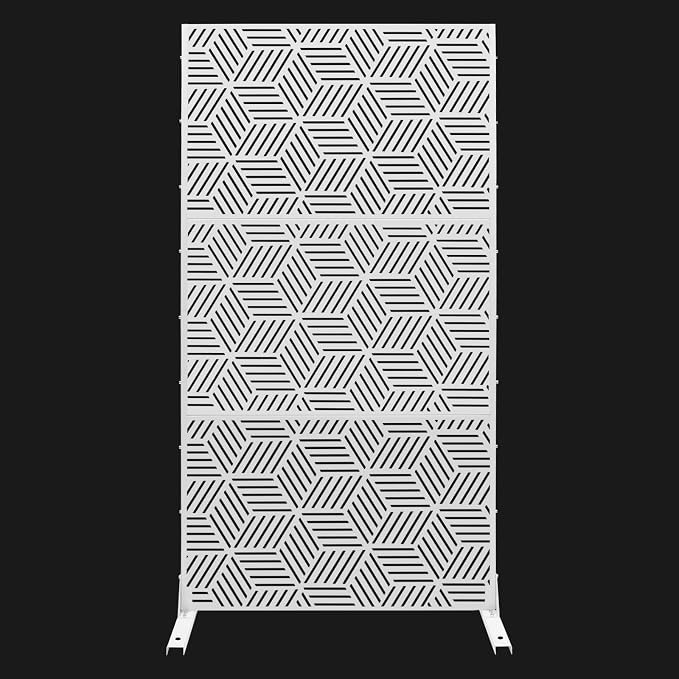 Outdoor Privacy Screen Freestanding by WANLECY