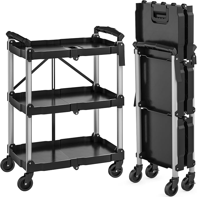 YITAHOME 240LBS Folding Utility Cart by YITAHOME