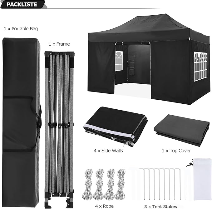 COBIZI 10x15 Pop up Canopy Tent 10x15 Canopy - Image 6