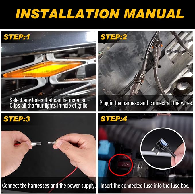 Seven Sparta 4 PCS Grill Led Lights Compatible - Image 9