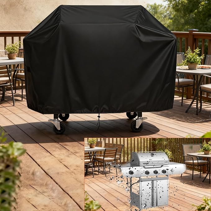 Grill Cover for Electactic 3-Burner Propane Gas Grill, Waterproof Outdoor - Image 6