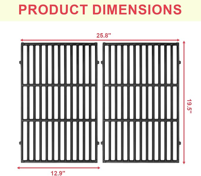 7524 7528 Grill Grates for Weber Genesis 300 310 330 Series Genesis E310 S310 - Image 4