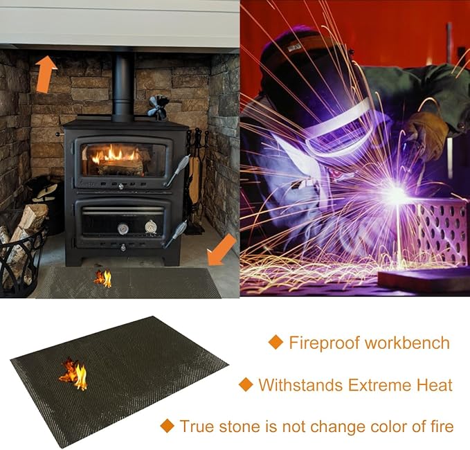 Titanium Thermal Barrier Adhesive Backed Heat Blanket Heat Shield Mat 12'' X - Image 3