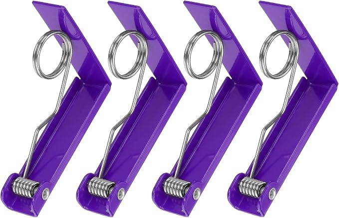uxcell 4 Pack Tablecloth Clips, Stainless Steel Table Cloth Cover Clamps by uxcell