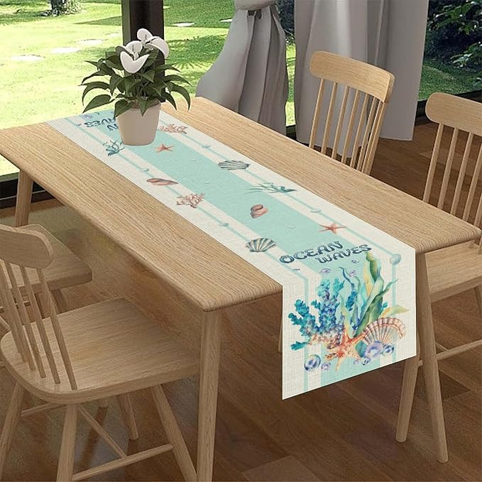 Nautical Coastal Table Runners - Image 2