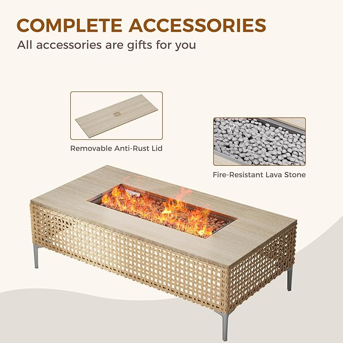 Grand patio 15-Piece Patio Furniture Set - Image 6