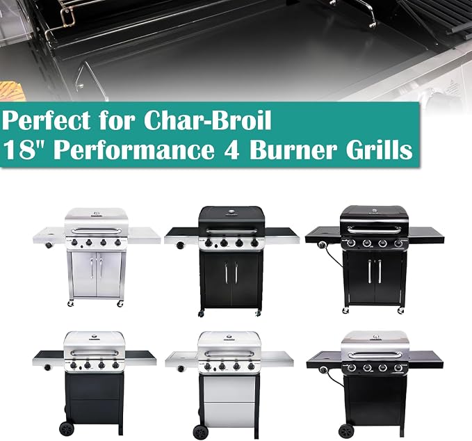 Full Size Griddle Inserts for Char-Broil Performance 4 Burner Series, Flat Top - Image 7