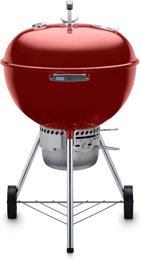 Weber-Stephen Products 14403001 22" Crimson Original Kettle - Image 2