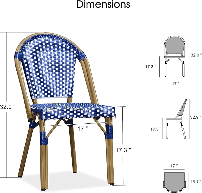 PURPLE LEAF 11 Pieces Outdoor Dining Set Patio Furniture Set - Image 5