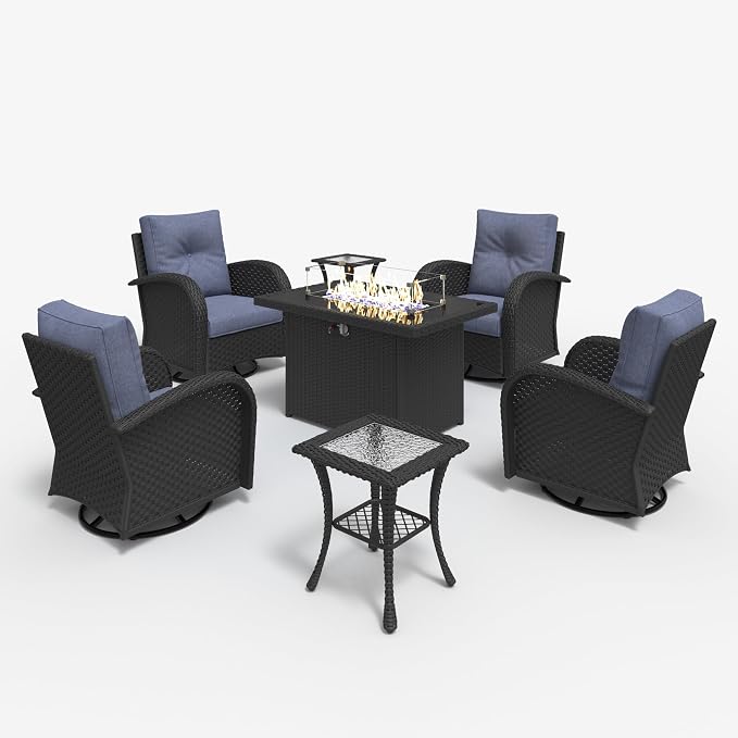 LayinSun 7 Pieces Outdoor Patio Furniture Set - Image 2