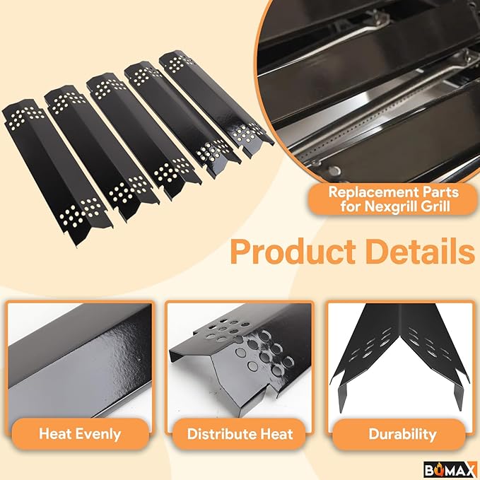 Grill Grates Replacement for Nexgrill 5 Burner 720-1046 720-1046A, Cooking - Image 5