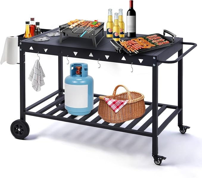 Portable Outdoor Grill Table - Image 3