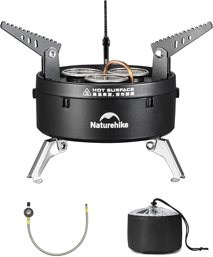 Naturehike Camping Gas Stove for IGT Table, Portable Isobutane Stove by Naturehike