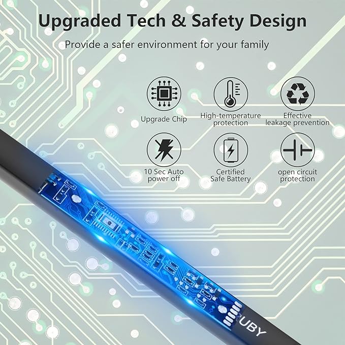MEIRUBY Lighter Electric Candle Lighter Long Electronic Rechargeable USB Arc - Image 3