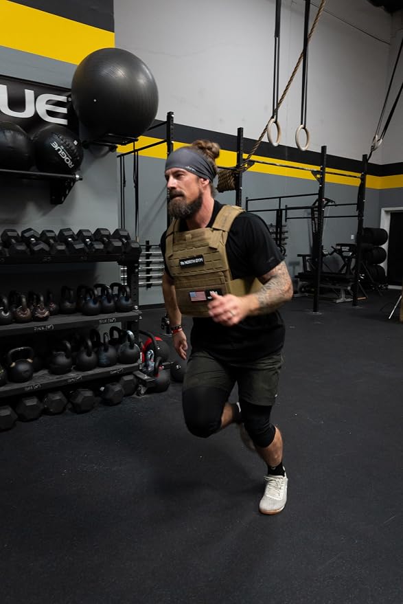 Northgym Adjustable Weighted Vest/Incl. 3D Weight Plates in 14lbs / 20lbs/ - Image 9