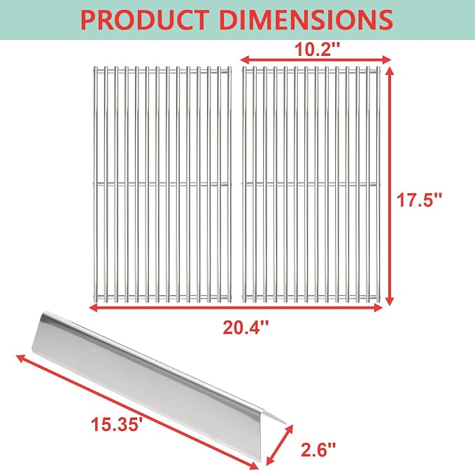 7637 Grill Grates & 7635 Flavorizer Bars - Image 2