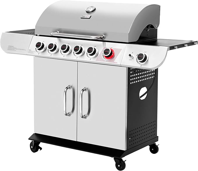 Royal Gourmet SG6002R 6-Burner Propane Grill by RoyalGourmetCorp