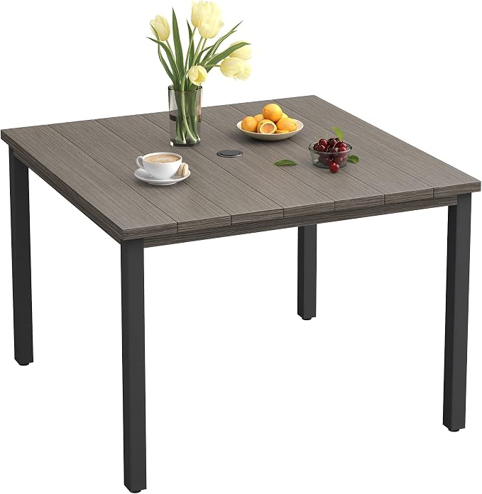 VICLLAX Outdoor Patio Dining Table by HOME