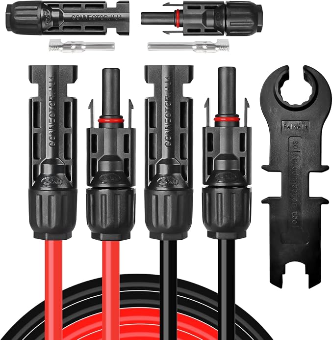30 Feet 10AWG Solar Extension Cable by BeideLt
