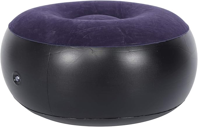 ANGGREK Inflatable Ottoman, Blow Up, Portable Outdoor Camping Chair Inflatable - Image 5