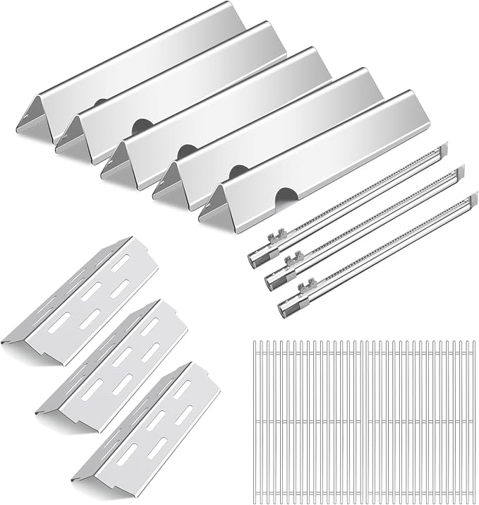 Flavorizer Bars, Heat Deflectors, Grill Burner and Grill Grid by Unknown