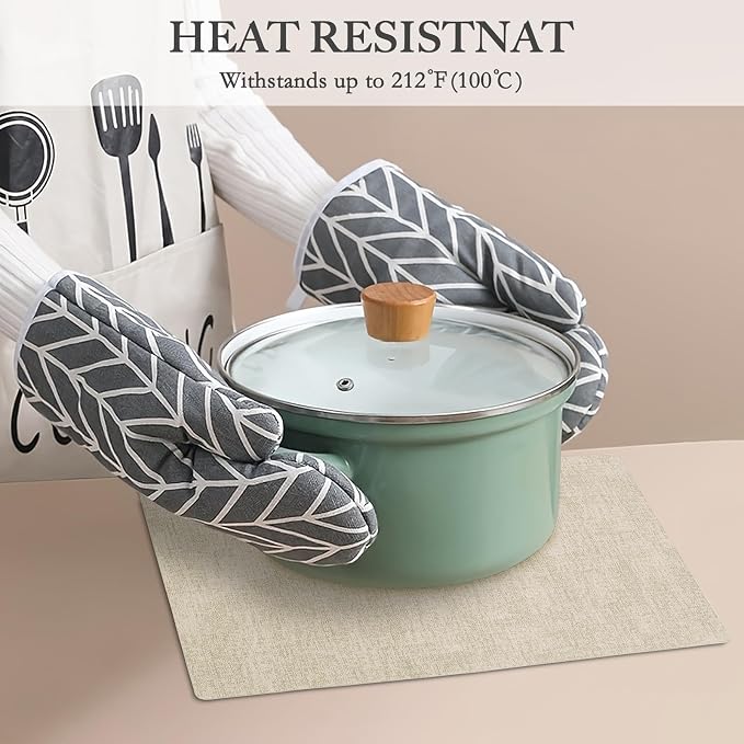 Faux Leather Heat Resistant Placemats Set of 6 – Waterproof Oilproof Wipeable - Image 5