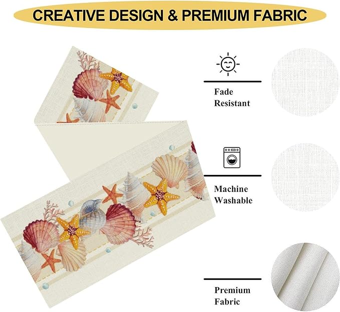 Coastal Table Runner - Image 5