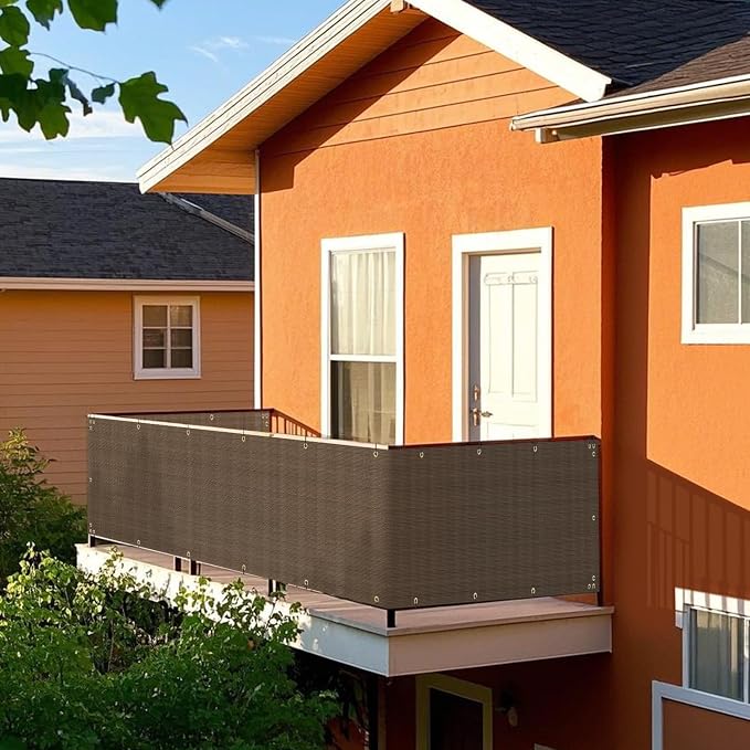 2.5' x 241' Balcony Privacy Screen Fence Cover - Image 7