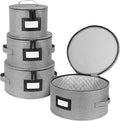 BALEINE China Storage Containers, Sturdy Quilted Wine Glass Storage, Plate by BALEINE