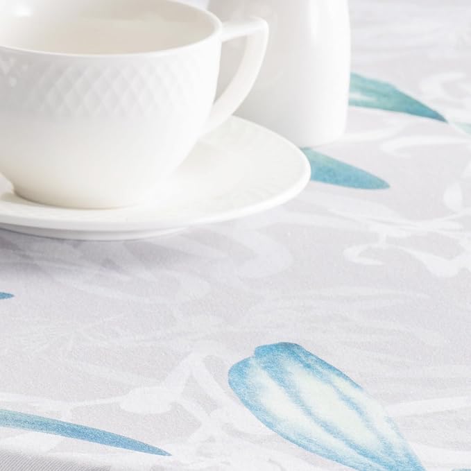 Maison d' Hermine Table Cloth Round Table 100% Cotton 63 Inches Fall Tablecloth - Image 8