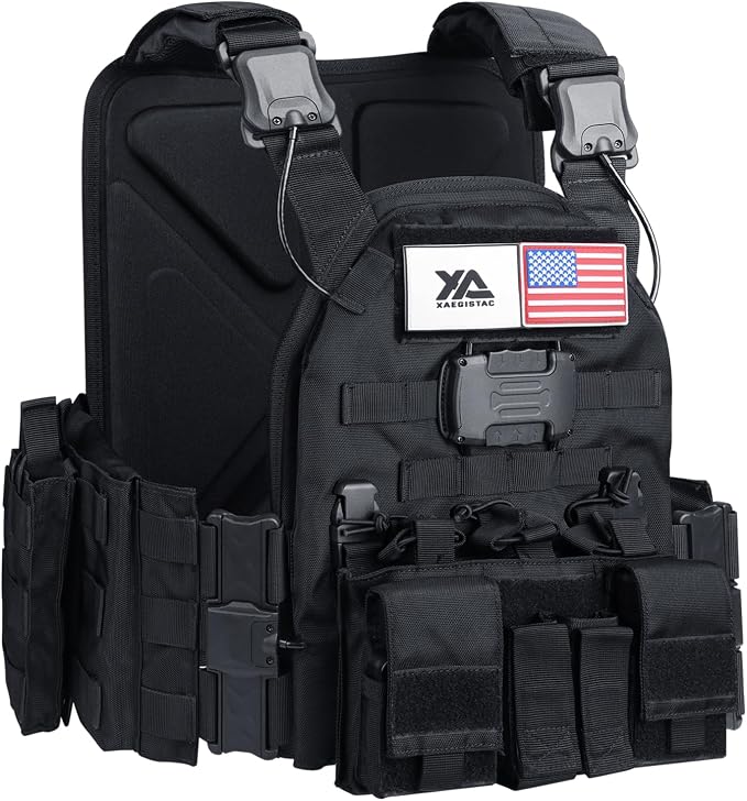 xaegistac Tactical Vest -Adjustable Modular Design by XaegisTac