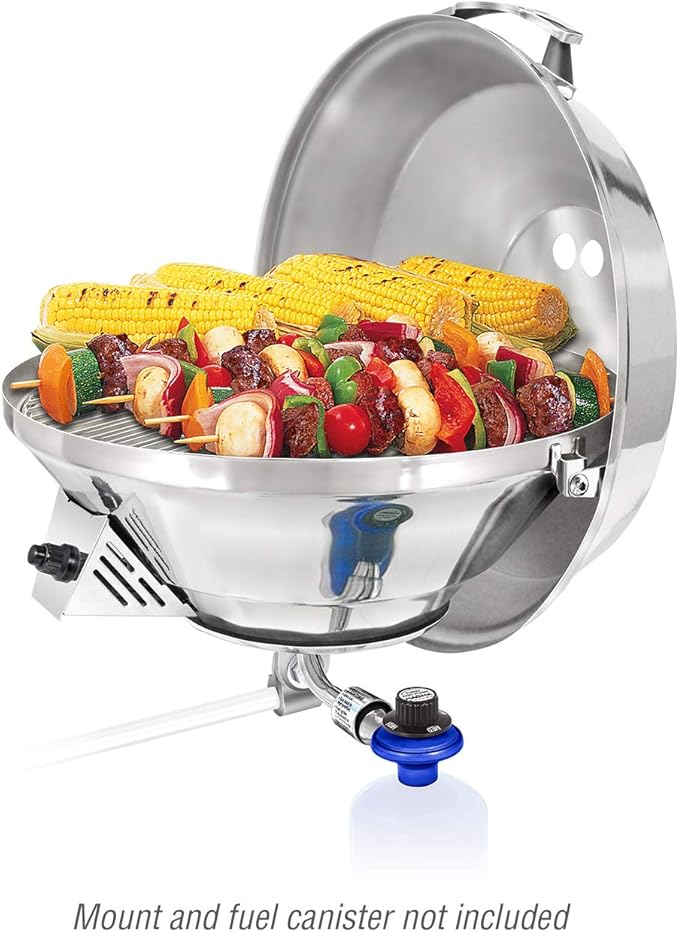 Magma Products, Marine Kettle 3, Combination Stove & Gas Grill, Propane - Image 3