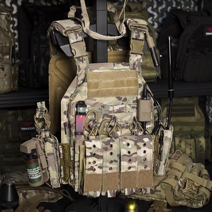 YAKEDA Quick Release Tactical Outdoor Vest - Image 4