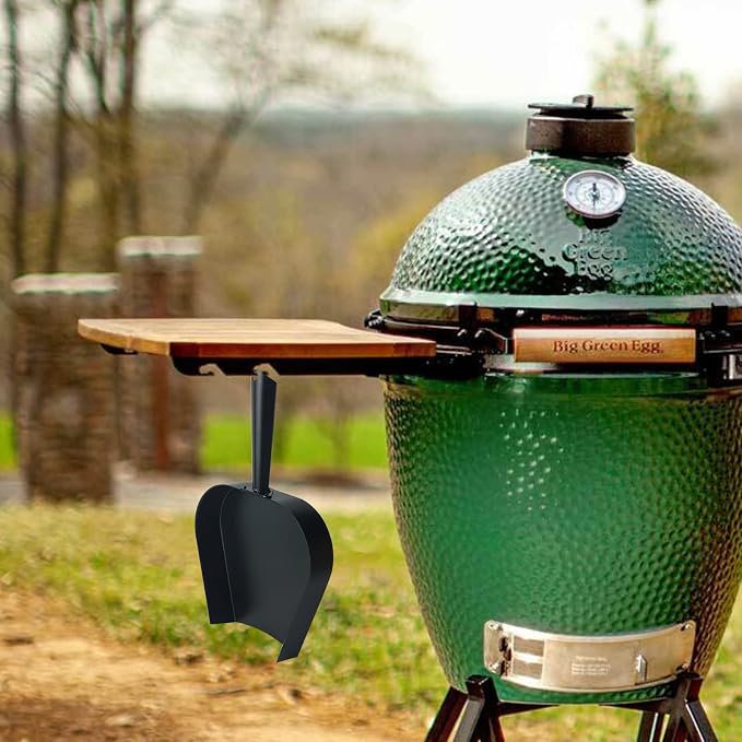 BBQ Ash Removal Pan Big Green Egg Accessories, Stainless Steel Ash Tool - Image 6