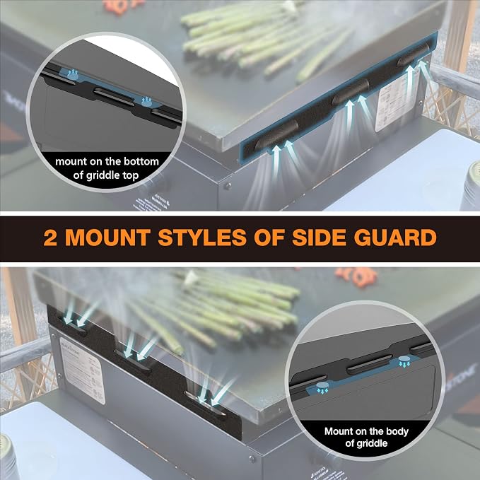 Wind Guards for Blackstone 28" Griddle, MeWeBlue Blackstone Accessories Fit for - Image 2