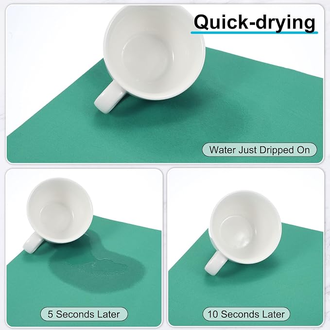 uxcell Silicone Mats for Kitchen Counter, 23.6" x 15.7" Non-Slip Countertop - Image 4