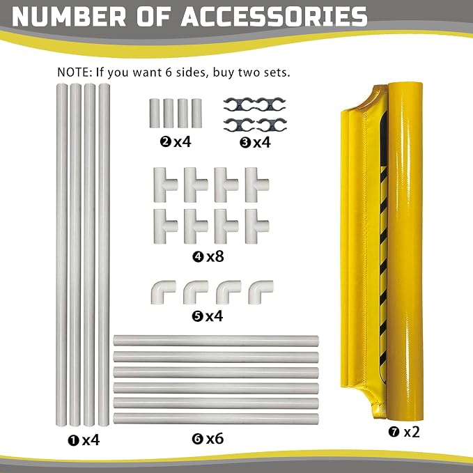 Safety Caution Barricade 2Panels Foldable Security Signs - Image 4