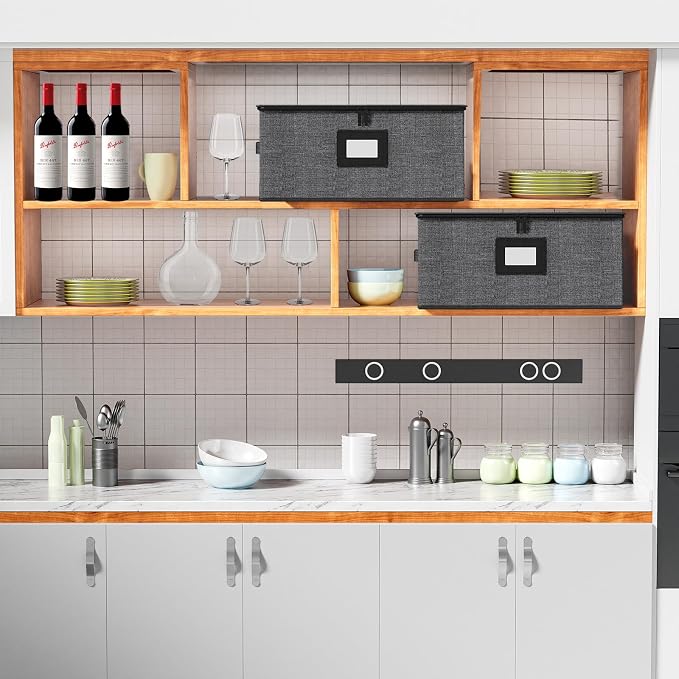 Aokeyee Wine Glass Storage Box Containers - Image 4