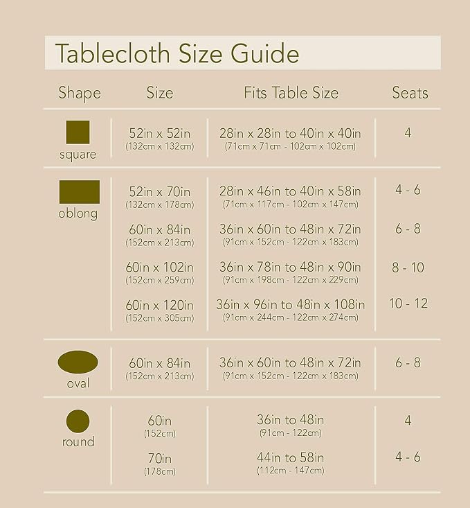 Home Bargains Plus Oval Fabric Tablecloth, 60 x 102 Inch, Allure Yellow and - Image 9