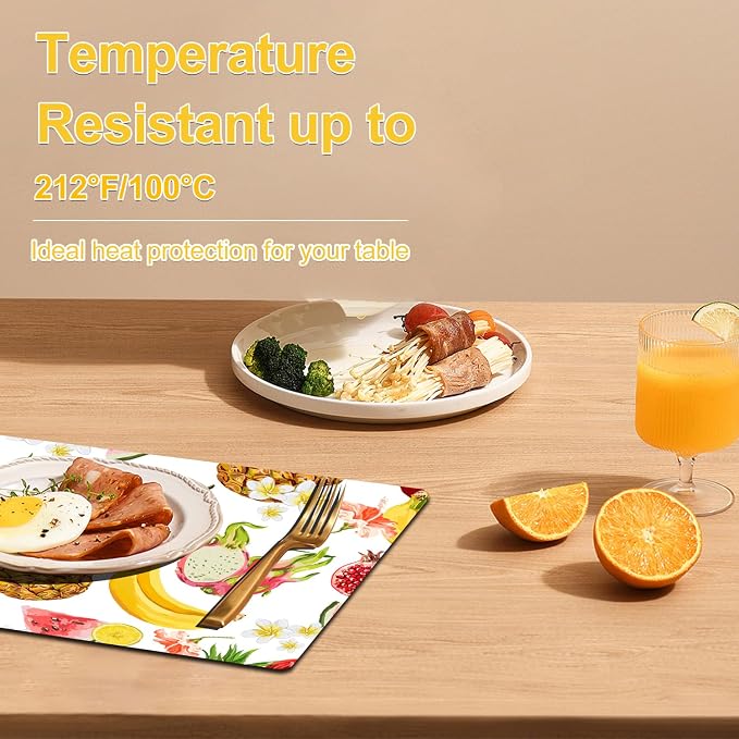 Fruit Placemats Set of 4 - Image 2