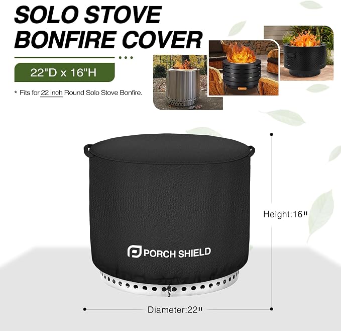Porch Shield Fade Resistant Solo Stove Bonfire Cover - Image 2